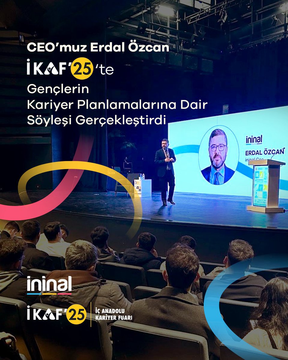ininal's tweet image. Sektör liderlerinin deneyimlerini genç kuşaklarla paylaştıkları, TÖDEB ve Cumhurbaşkanlığı İnsan Kaynakları Ofisi koordinasyonunda gerçekleştirilen İç Anadolu Kariyer Fuarı’nda CEO’muz Erdal Özcan, gençlerin iş dünyasında aktif rol almaları üzere açıklamalarda bulundu. 

#ininal