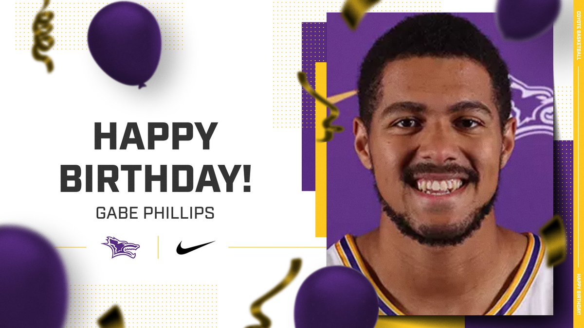 Happy Birthday to our guy, Gabe!! 

🐺🤘🏽

#RollYotes #NAIAHoops