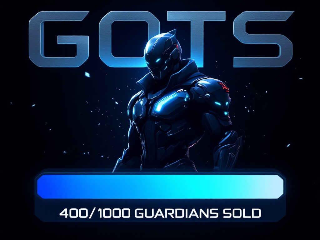 playgots's tweet photo. 🔥 40% of L.A.R Guardians CLAIMED! 

The GOTS universe is growing faster than ever! 400 legendary L.A.R Guardians are now protecting their owners.

⏰ Time is ticking...
💫 600 Guardians remaining
🌟 Be part of something extraordinary

Will you be the next Guardian owner? 👀 https://t.co/xh7NiFdjyO