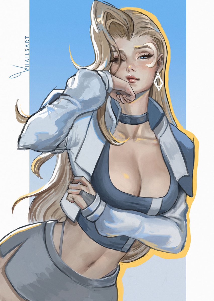 WhailsArt's tweet image. Dagger 💙
#MarvelRivals #MarvelRivalsfanart