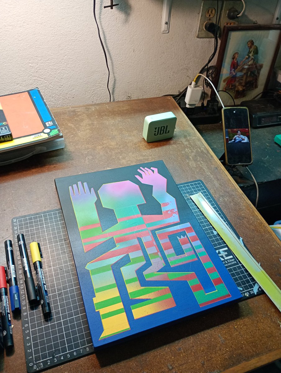 tomas_hache's tweet image. Esto de enmascarillar se me está volviendo obsesión.
#pintando #desdeeltaller #masking #gm