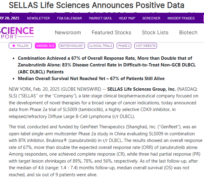 TadDickson333's tweet photo. #PositiveNews #Sellas @SellasLife #Stocks Stocknews
#AML_Breakthrough https://t.co/1XXDv8PNtQ