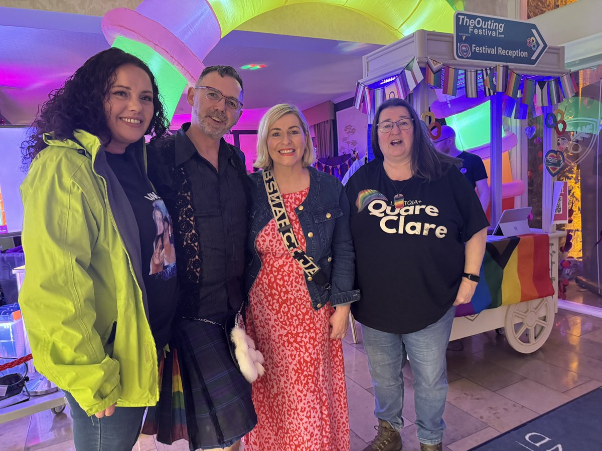 Karen Ronan CIS, CITP (@conferencesport) on Twitter photo Supporting the bid for EuroPride 2028 with <a href="/TheOutingFest/">The Outing Festival</a> <a href="/QuareClareLGBTQ/">Quare Clare LGBTQIA+</a> <a href="/limerickpride/">Limerick LGBTQ Pride Festival</a> Supporting the bid for EuroPride 2028 with <a href="/TheOutingFest/">The Outing Festival</a> <a href="/QuareClareLGBTQ/">Quare Clare LGBTQIA+</a> <a href="/limerickpride/">Limerick LGBTQ Pride Festival</a>