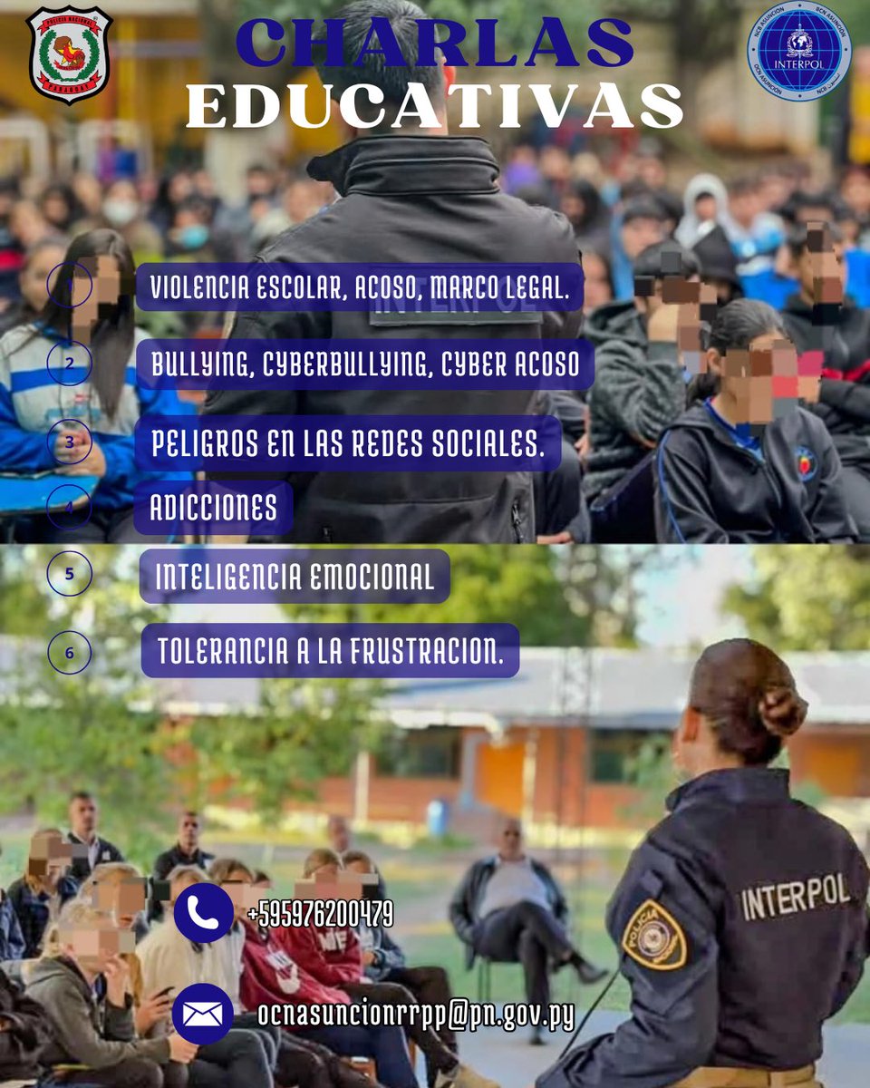 OCN Asunción Dpto. de INTERPOL Py tweet media