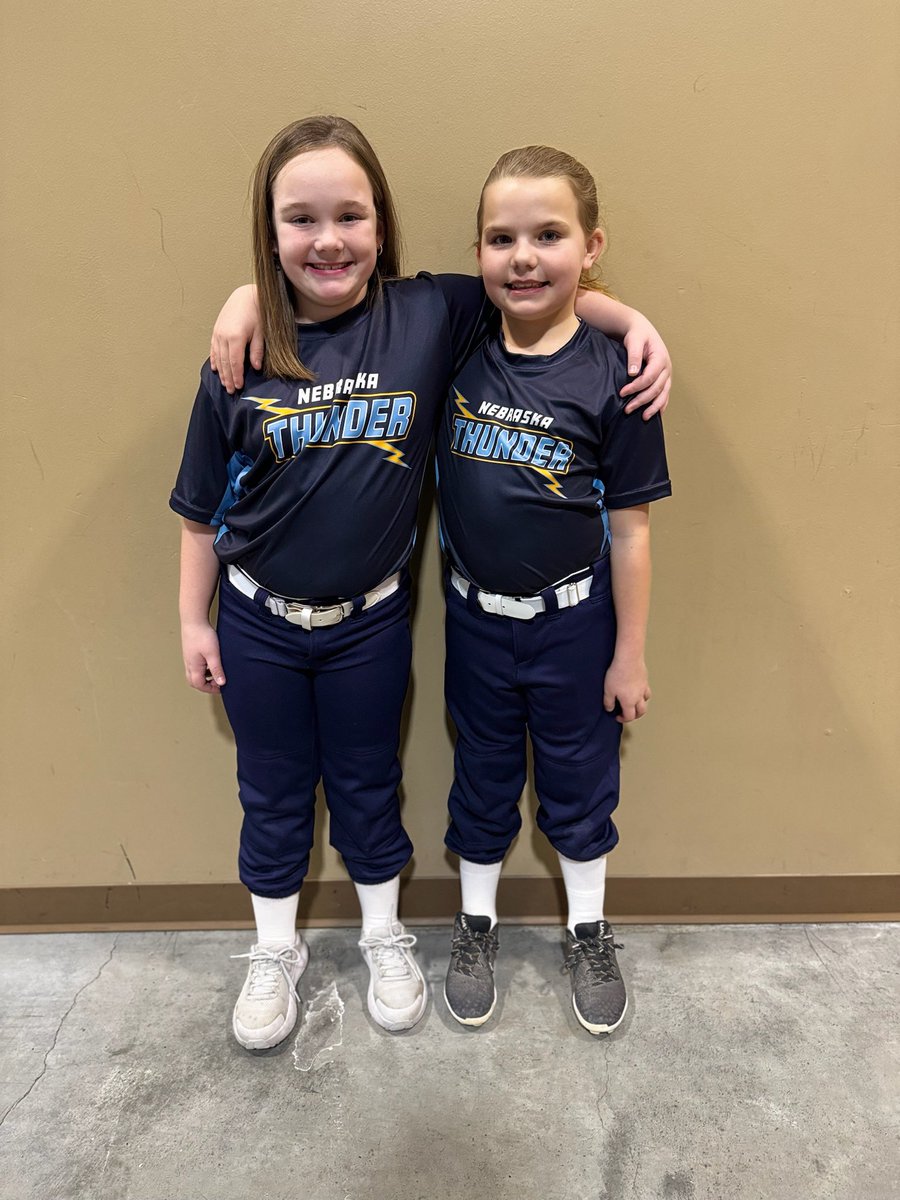 We are so EXCITED! The girls got their uniforms and are looking so ready to get on the dirt! Featuring Kate and Millie!🤩LIKE HOW CUTE
