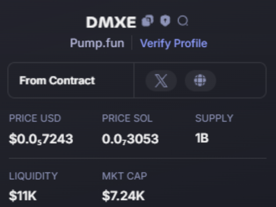 Alpenliebe_83's tweet photo. UPDATE $DMXE #DMXE
7K - 1M
142X
CA:GWoPQpyPV7yPssPvV3fTtM3NBCwHaYraoM1NtmvVLwPj
πͺ Join Group Private: https://t.co/RFDzCLPobI https://t.co/bX9oqK1BED