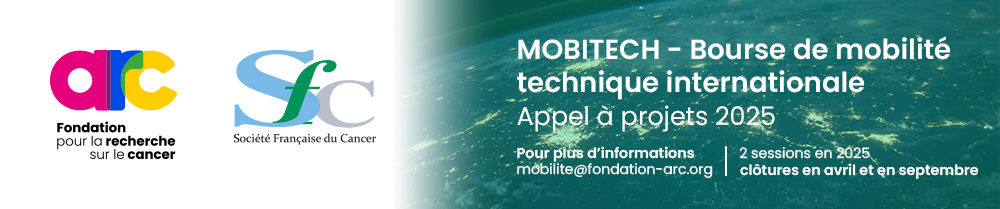 📢 Grande nouvelle !
La SFC est heureuse de vous annoncer l’ouverture officielle de MOBITECH, la bourse de mobilité technique internationale qui a vu le jour ce 20/02/2025 en partenariat avec la Fondation ARC : 
fondation-arc.org/projet/bourse-…