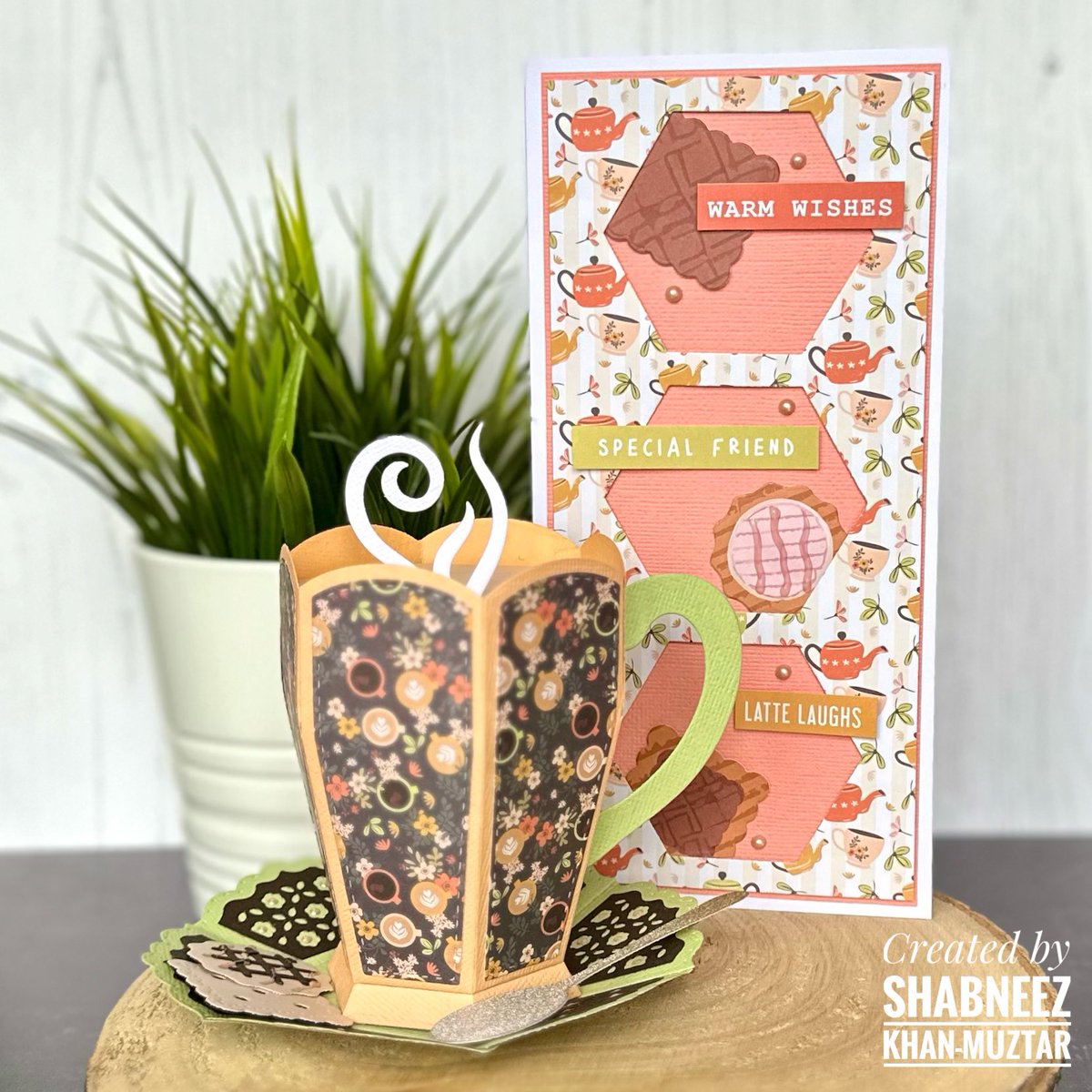 Happy Thursday!
It’s the 20th of the month so the release of the monthly craft kit - Cafe Creations.  
My affiliate links, with thanks:
🇬🇧🛒UK: tonic-studios.co.uk/o865ua
🇺🇸🛒USA: tonic-studios.com/nv0rrw
More on my blog here:
happyhijaabi.blogspot.com/2025/02/cafe-c…