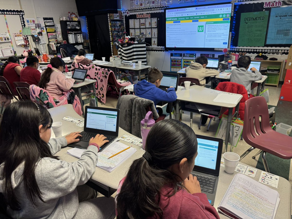 noragarcia03's tweet photo. My students are doing an amazing job working on their ECR assignments today! They’re typing them up in Writable, staying focused and putting in great effort to improve their writing skills. So proud of their dedication and progress! #Writable #StudentSuccess @Las_Yescas https://t.co/5sJy7uVHlp