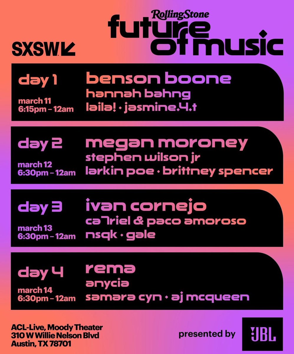 Ivan Cornejo será parte de <a href="/RollingStone/">Rolling Stone</a>’s Future of Music el 13 de marzo, día 3