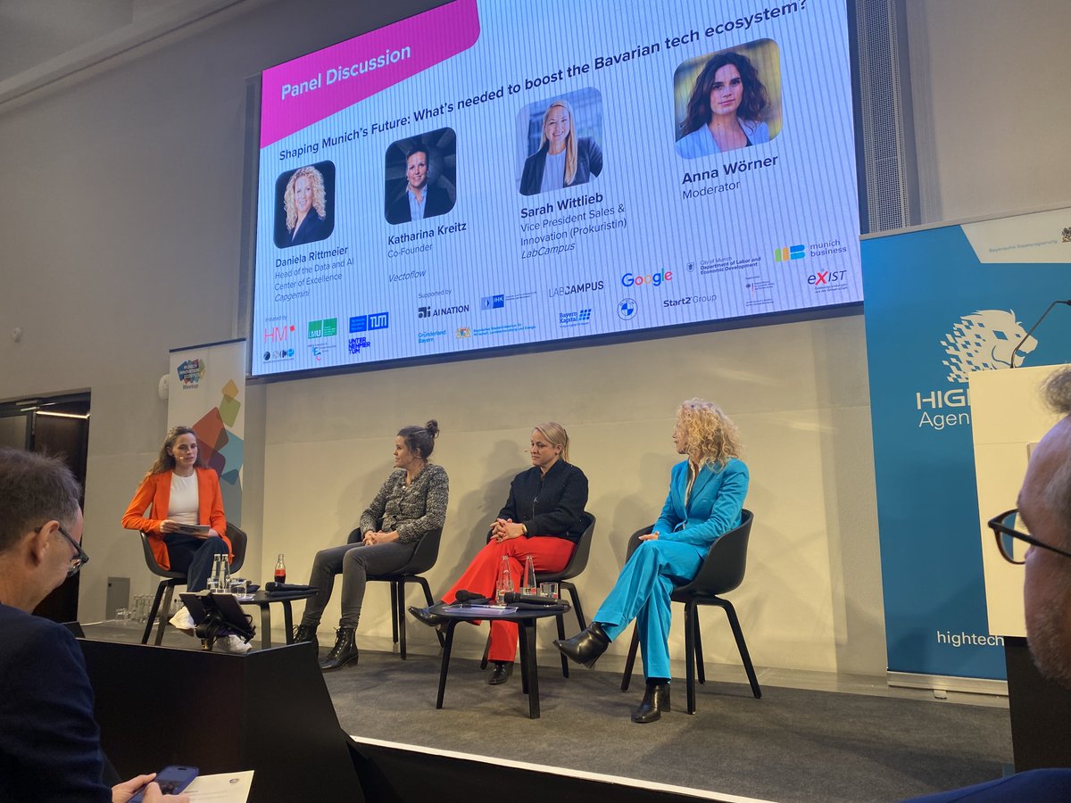 Derzeit findet in #München das Munich Innovation Ecosystem Meetup statt! Es vereint brillante Köpfe, um die innovative Zukunft der Stadt zu gestalten.

Unter anderem dabei: <a href="/BMWGroup/">BMW Group</a>, <a href="/utumx/">UnternehmerTUM [x]</a>, <a href="/IHK_MUC/">IHK München</a> und viele mehr!

Wir freuen uns, mittendrin zu sein!