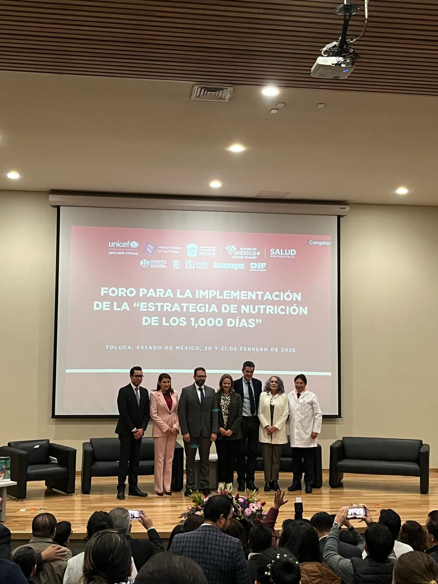 Pacto1aInfancia's tweet photo. 📢 Hoy en Toluca se llevó a cabo el Foro para la implementación de la Estrategia de Nutrición de los 1,000 Días, un paso clave para el desarrollo y bienestar de la primera infancia.

👶🏽Reconocemos el compromiso de la Gobernadora @delfinagomeza con la niñez y la importancia de invertir en sus primeros años de vida.

🌱 ¡Invertir en los primeros 1,000 días es construir un mejor futuro!