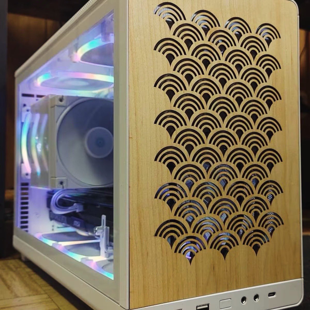 JakefaceCustoms (@jakefacecustoms) on Twitter photo The Lian Li A3-mATX custom vented front panel is ready! Replace the front of your case with a wooden replacement. Tons of designs and wood species available. No modding required, installs like the stock panel. Link in bio! The Lian Li A3-mATX custom vented front panel is ready! Replace the front of your case with a wooden replacement. Tons of designs and wood species available. No modding required, installs like the stock panel. Link in bio!
