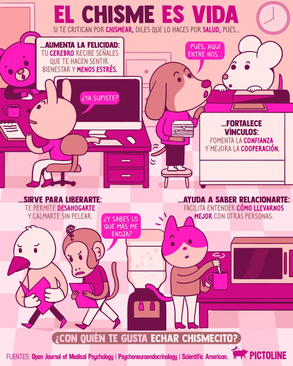 ¡El #chisme es vida!