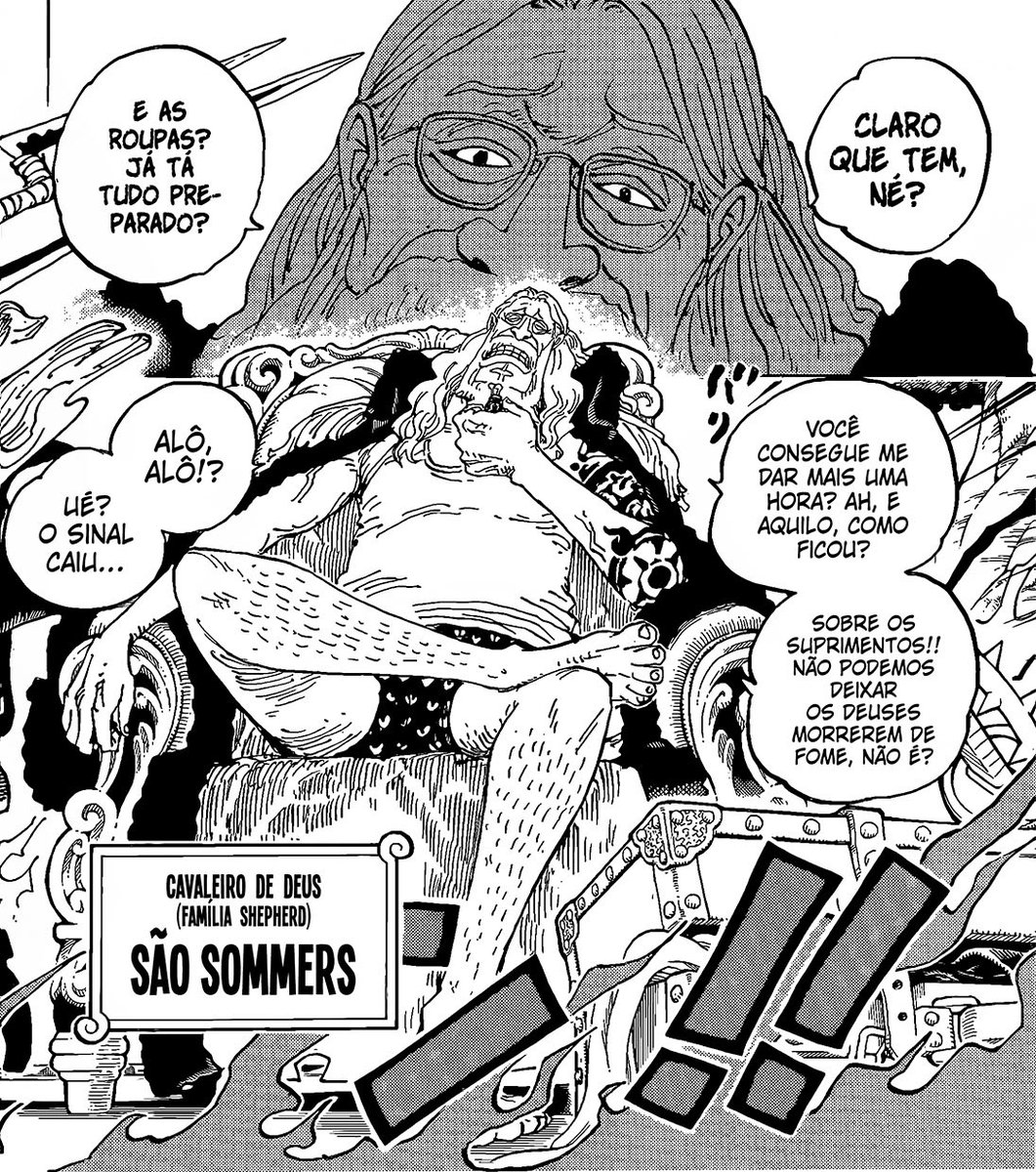 One Piece News on X: "Tudo está indo da forma que o Dragon esperava até o  momento. Como o próprio Sommers disse, eles não podem deixar os  Tenryuubitos morrerem de fome, certo?