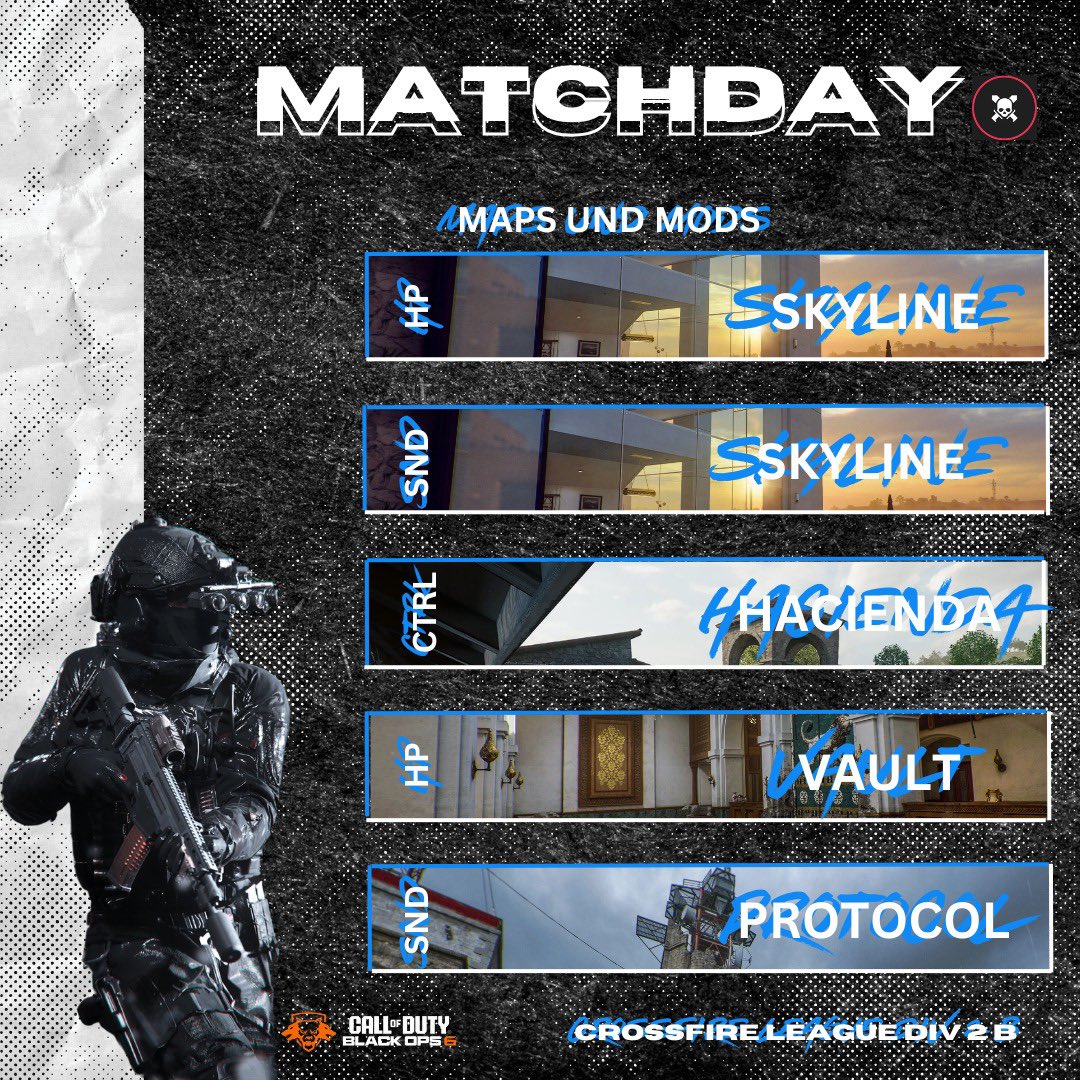 Aventlygg's tweet image. Back-2-back matchday für Team white!

Team Amity bestreitet heute sein nächstes Match gegen @CrownZero_CwZ 

Das Spiel von Team white könnt ihr wieder bei twitch.tv/ixmbecks sehen um 20:15

Das Spiel von Team Amity seht ihr bei twitch.tv/Tastyy7TY