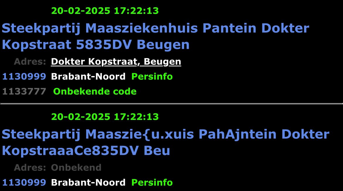 Steekpartij bij Maasziekenhuis in Beugen