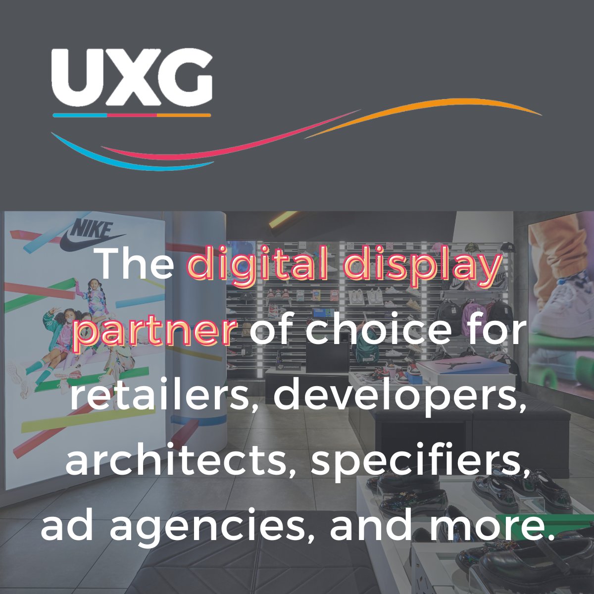 Hello &amp; welcome to our new followers - here's a quick introduction to who we are &amp; what we do! 
Our website features case studies &amp; some of the brands we work with inc <a href="/Footasylum/">FOOTASYLUM</a> , <a href="/schuh/">schuh</a> , <a href="/currys/">Currys</a>, <a href="/arcinspirations/">Arc Inspirations</a>, <a href="/Trailberg_/">Trailberg Official</a> &amp; more.bit.ly/3yjU2Eq #digitaldisplay #AV