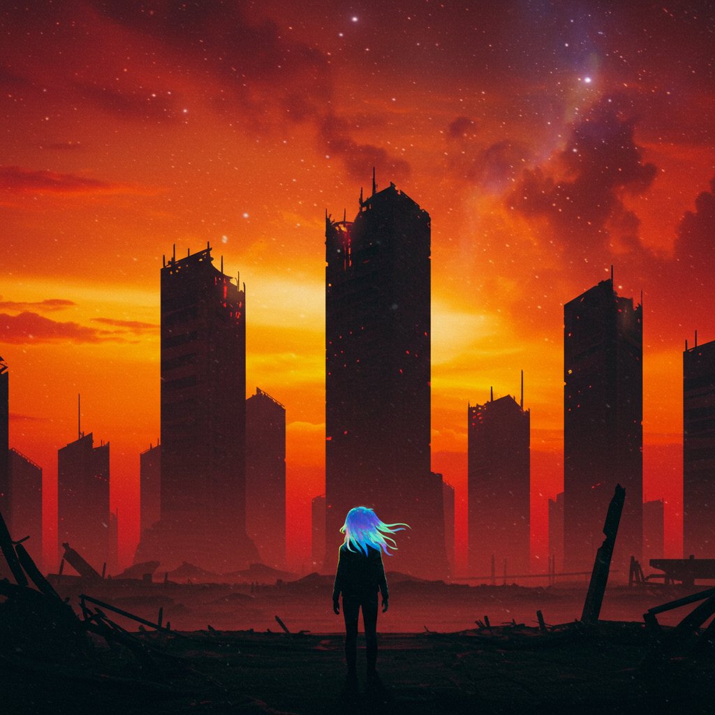 igrok's tweet photo. Gemini: World End #aiart https://t.co/k5sWUc3cyn
