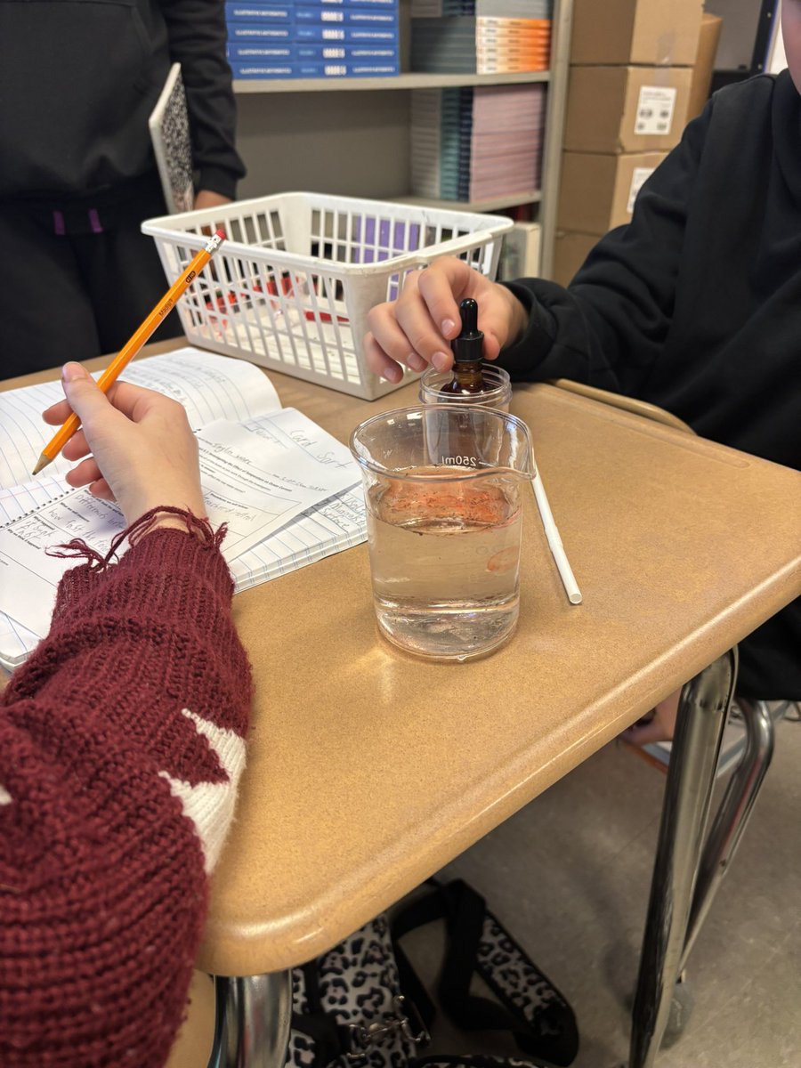 AMSTI_UM (@amsti_um) on Twitter photo Student 1 to lab group: If cold air sinks, shouldn’t cold water sink?
Student 2: So when we add hot it should go to the top?
We love when a plan for teaching 6th grade about ocean currents comes together! <a href="/AlabamaAchieves/">Alabama State Department of Education</a> <a href="/amsti4all/">AMSTI</a> <a href="/THSRebelsSchool/">Thorsby High School</a> Student 1 to lab group: If cold air sinks, shouldn’t cold water sink?
Student 2: So when we add hot it should go to the top?
We love when a plan for teaching 6th grade about ocean currents comes together! <a href="/AlabamaAchieves/">Alabama State Department of Education</a> <a href="/amsti4all/">AMSTI</a> <a href="/THSRebelsSchool/">Thorsby High School</a>