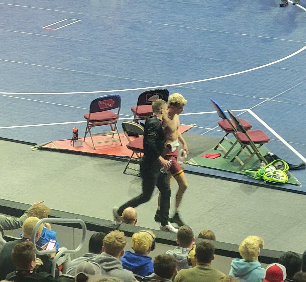 Ankeny High School Activities (@ankeny_hawks) on Twitter photo Ben Walsh and Coach Anderson go on a celebration walk after Walsh picks up an 11-6 win and advances to the semifinals! #trustfamilybelievehawks #FeathersFly <a href="/ankenywrestling/">Ankeny Wrestling</a> Ben Walsh and Coach Anderson go on a celebration walk after Walsh picks up an 11-6 win and advances to the semifinals! #trustfamilybelievehawks #FeathersFly <a href="/ankenywrestling/">Ankeny Wrestling</a>