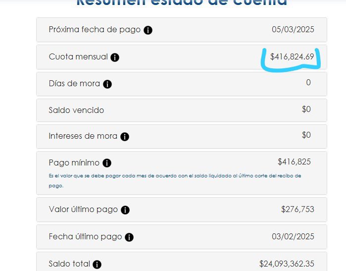 Caso real de cuánto va aumentar la cuota del ICETEX:

Último pago: 276.753
Próximo pago: 416.824
Aumento: 50.61% 

Si un aumento del 50% de una cuota de crédito educativo no saca a la calle a los estudiantes y Egresados, confirmaría que fueron tontos útiles hace 4 años.

Veremos