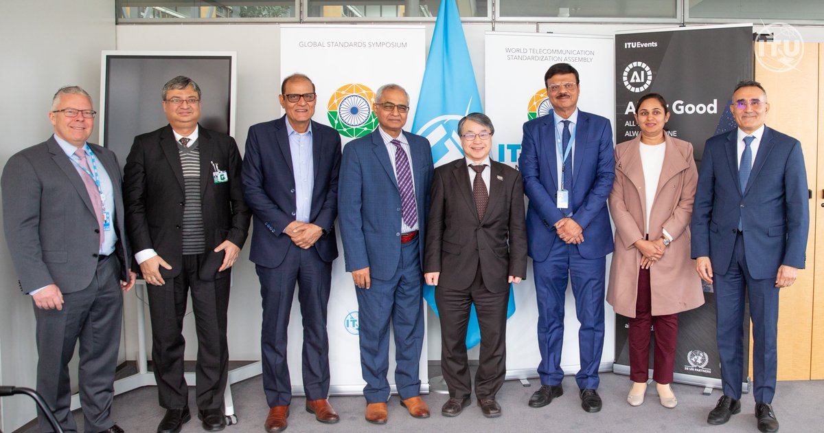 Dr. Bilel Jamoussi (@jamoussi) on Twitter photo Delighted to join <a href="/ITUTSBDirector/">Seizo Onoe</a> for a bilateral meeting with DoT Secretary Dr. <a href="/neerajmittalias/">Neeraj Mittal IAS</a> & <a href="/CDOT_India/">C-DOT</a> CEO at ITU. We thanked <a href="/DoT_India/">DoT India</a> <a href="/IndiaUNGeneva/">India at UN, Geneva</a> for successfully hosting a memorable #ITUWTSA in New Delhi & discussed the next steps of our collaboration! 🤝 🇮🇳 Delighted to join <a href="/ITUTSBDirector/">Seizo Onoe</a> for a bilateral meeting with DoT Secretary Dr. <a href="/neerajmittalias/">Neeraj Mittal IAS</a> & <a href="/CDOT_India/">C-DOT</a> CEO at ITU. We thanked <a href="/DoT_India/">DoT India</a> <a href="/IndiaUNGeneva/">India at UN, Geneva</a> for successfully hosting a memorable #ITUWTSA in New Delhi & discussed the next steps of our collaboration! 🤝 🇮🇳