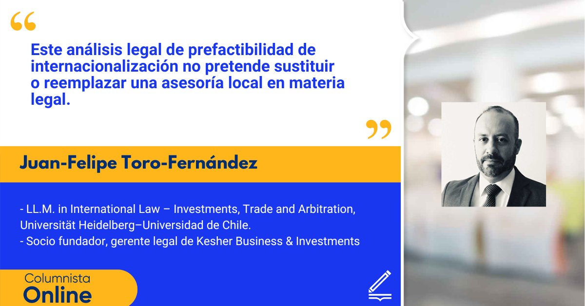 Ambitojuridico's tweet photo. 🌍⚖️ Consultoría legal en procesos de internacionalización de empresas. Descubre en esta columna de Juan-Felipe Toro-Fernández cómo una consultoría jurídica especializada puede marcar la diferencia.

📖 Léela aquí: https://t.co/DSO17BTAaJ https://t.co/y3s6oYTbgB