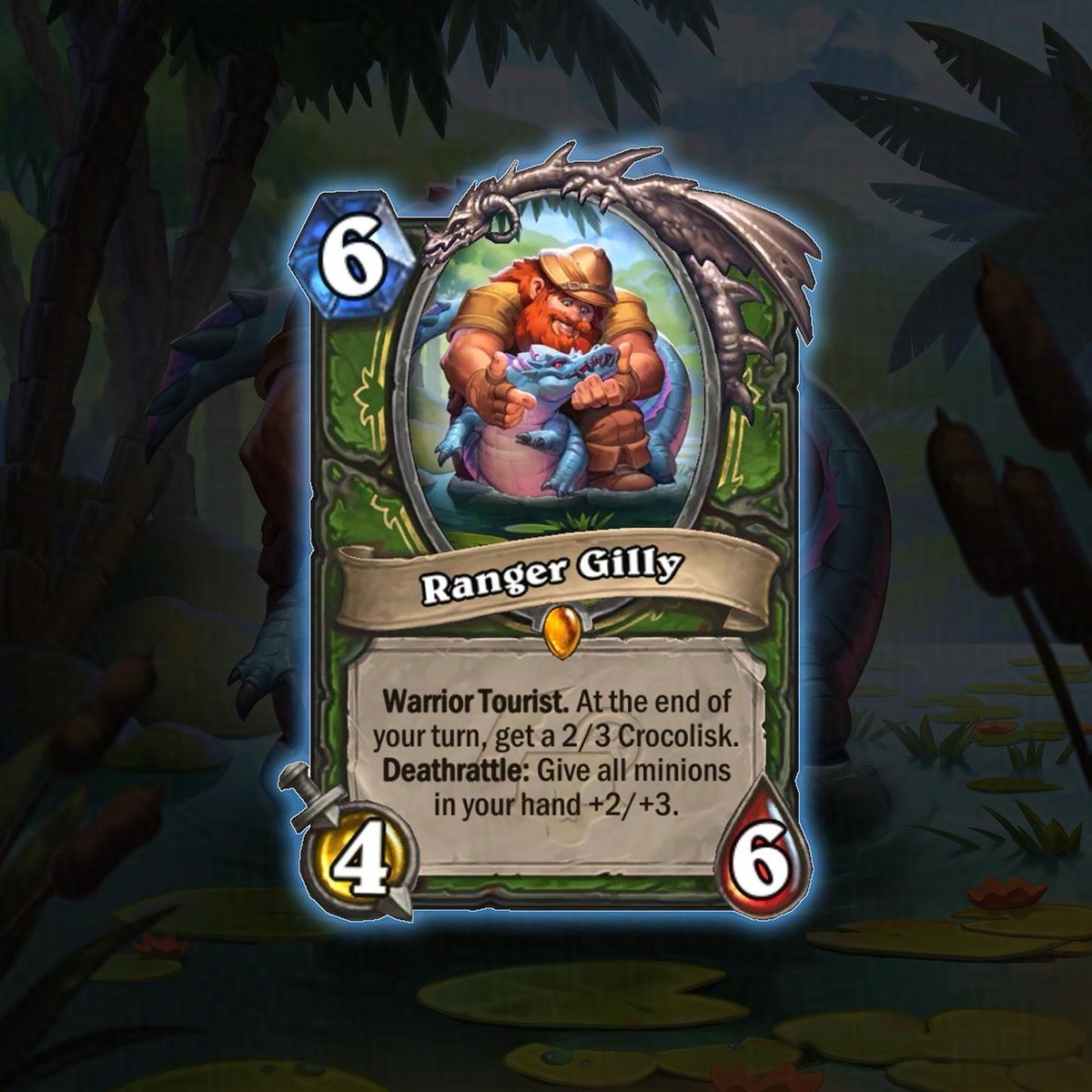 Milicraft.psd | WORKSHOP OPEN | (@milicraft_psd) on Twitter photo Ranger Gilly
I had so much fun drawing card for Perils in Paradise set. I must say I am bit (a lot) jealous that he gets to explore swamp and handle crocolisks.
Artwork in collab. with <a href="/mooncolony_ltd/">Mooncolony</a> and <a href="/Blizzard_Ent/">Blizzard Entertainment</a>
AD: Ekaterina Shapovalova
© 2025 "Hearthstone"/ Blizzard Ranger Gilly
I had so much fun drawing card for Perils in Paradise set. I must say I am bit (a lot) jealous that he gets to explore swamp and handle crocolisks.
Artwork in collab. with <a href="/mooncolony_ltd/">Mooncolony</a> and <a href="/Blizzard_Ent/">Blizzard Entertainment</a>
AD: Ekaterina Shapovalova
© 2025 "Hearthstone"/ Blizzard