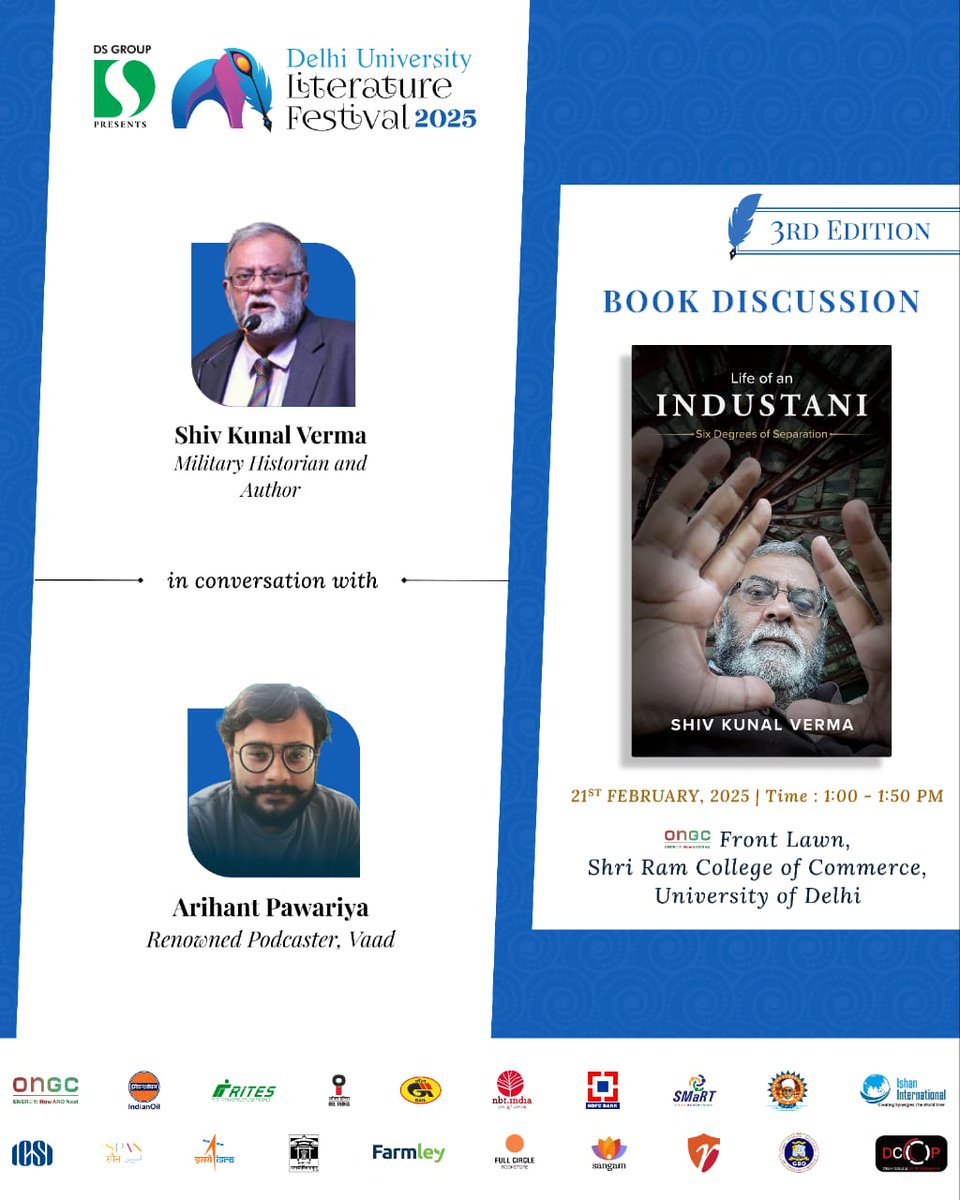 Delhi University Literature Festival tweet media