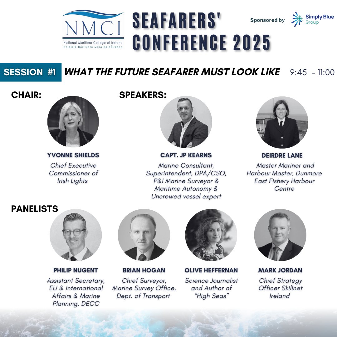 Just 4 weeks to go until the #SeafarersConf2025! Introducing our 1st panel discussing “What the #FutureSeafarer Must Look Like.” 🌊✨Due to high demand, extra tickets are dropping next week—stay tuned! Full details here 👉 shorturl.at/osRF1 #MaritimeIndustry #OffshoreWind