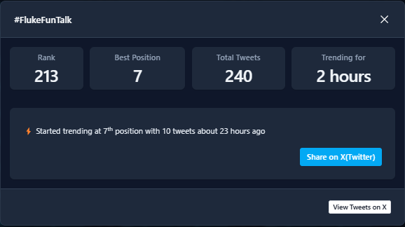 abhiramyananda's tweet photo. Trends:    

แท็ก #FlukeFunTalk ขึ้นอันดับสูงสุดที่ 7  
แท็ก #FlukePongsapat ขึ้นอันดับสูงสุดที่ 23
แท็ก #ฟลุ๊คจ์พงศภัทร์ ขึ้นอันดับสูงสุดที่ 24

🩷 @fluke_pongsapat https://t.co/iBevzNkPuk