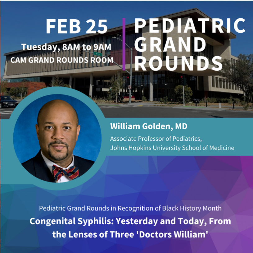 Stanford Pediatrics (@stanfordpeds) on Twitter photo Join us <a href="/HopkinsMedicine/">Johns Hopkins Medicine</a> Dr. William Golden highlights the clinical presentation of CS & current epidemiology of perinatal syphilis infections. He will emphasize controversies & conundrums in the practice of assessing pregnant women & neonates for syphilis infections & more! Join us <a href="/HopkinsMedicine/">Johns Hopkins Medicine</a> Dr. William Golden highlights the clinical presentation of CS & current epidemiology of perinatal syphilis infections. He will emphasize controversies & conundrums in the practice of assessing pregnant women & neonates for syphilis infections & more!