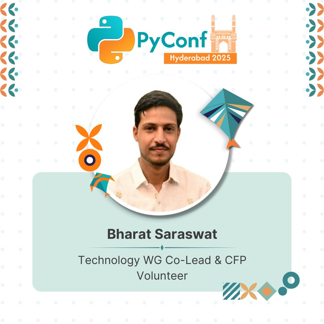 pyconfhyd's tweet image. 💻 Meet @RajatRajdeep, @bsaraswat45, @vamc_me, @SakethBejadi & @userimack the tech wizards of #PyConfHyd2025! From managing the website to ensuring seamless platform operations, they keep the digital gears running flawlessly. Huge shoutout to this powerhouse team! ⚡️👏
