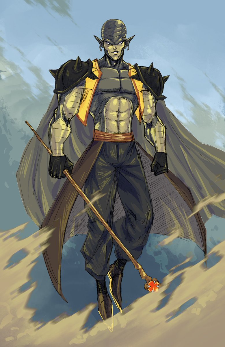 Dbz #Commission for <a href="/Zay_862/">Zay862</a> of his character King Eremarionta