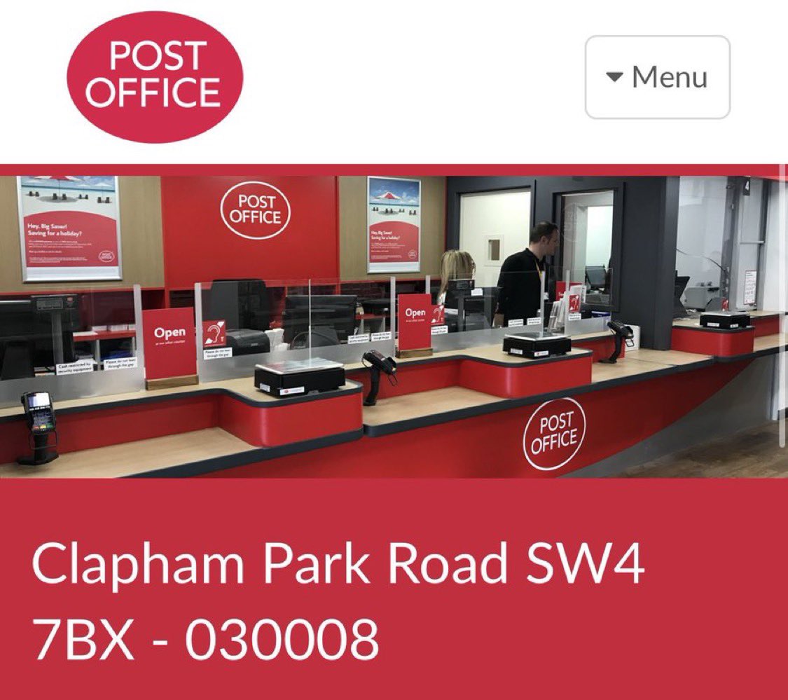Clapham Park Labour Councillors (@claphamparklab) on Twitter photo The <a href="/PostOffice/">Post Office</a> is introducing a new serviceĀ atĀ 82-84 Clapham Park Road, London, SW4 7BX
Whilst we lost the branch on Clapham High Street last year, thereās no doubt our community campaign led to this.
Thank you!
postofficeviews.co.uk/national-consu⦠The <a href="/PostOffice/">Post Office</a> is introducing a new service at 82-84 Clapham Park Road, London, SW4 7BX
Whilst we lost the branch on Clapham High Street last year, thereās no doubt our community campaign led to this.
Thank you!
postofficeviews.co.uk/national-consuā¦