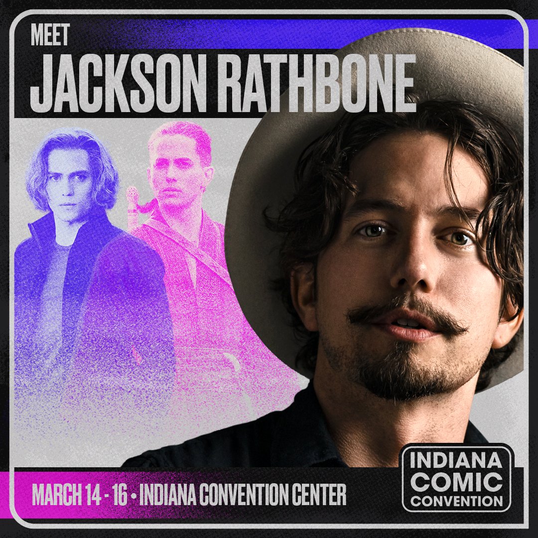 Indiana Comic Convention (@indiana__cc) on Twitter photo 📣 In case you missed it, <a href="/JacksonRathbone/">Jackson Rathbone</a> will be at Indiana Comic Convention!!
🎟 Join us March 14th-16th, get your tickets: bit.ly/4gTmtJz 📣 In case you missed it, <a href="/JacksonRathbone/">Jackson Rathbone</a> will be at Indiana Comic Convention!!
🎟 Join us March 14th-16th, get your tickets: bit.ly/4gTmtJz