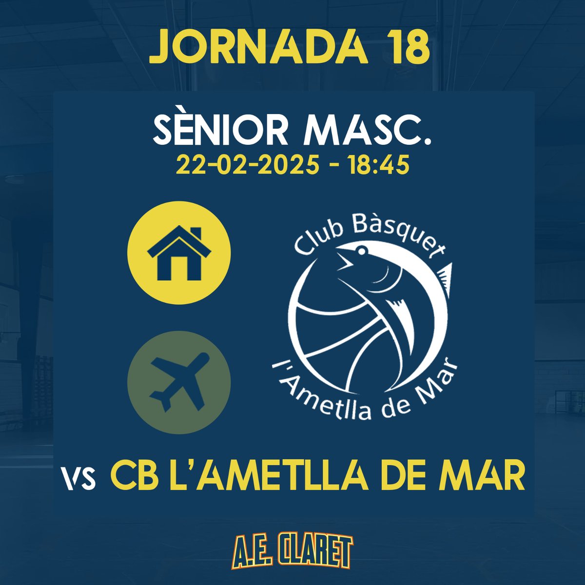 Horari sènior masculí