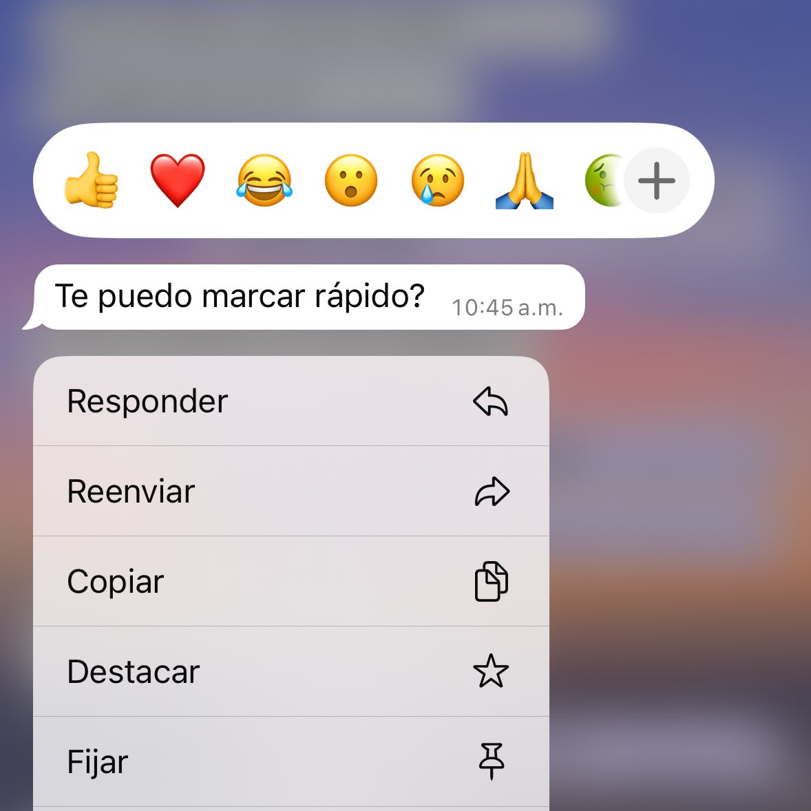 El peor mensaje que me puede llegar