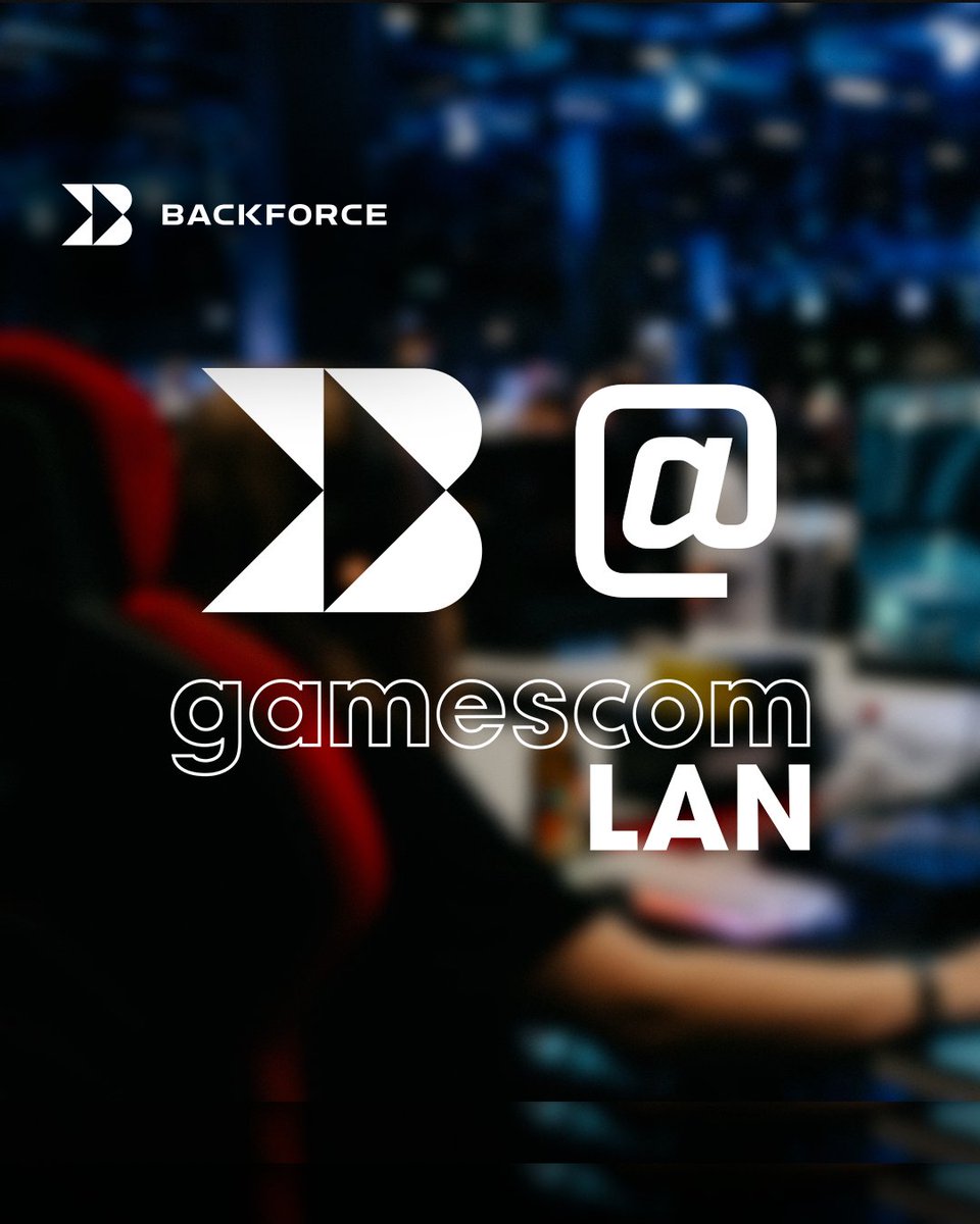 Backforce (@backforce_gg) on Twitter photo We are very happy to be at <a href="/GamescomLAN/">gamescom LAN</a> again this year! Last year was great and we can't wait for round 2!
Looking forward to some good old LAN gaming, tournaments, meeting partners as well as old and new friends!
gamescom LAN will take place from 21.02. - 23.02. in Cologne We are very happy to be at <a href="/GamescomLAN/">gamescom LAN</a> again this year! Last year was great and we can't wait for round 2!
Looking forward to some good old LAN gaming, tournaments, meeting partners as well as old and new friends!
gamescom LAN will take place from 21.02. - 23.02. in Cologne