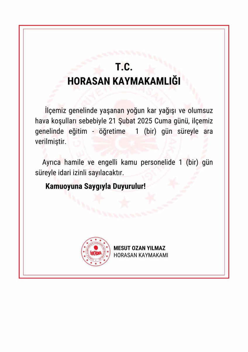 Cuma son iki dersin beden olmasından daha güzel ne olabilir ki 🤔
Tabi ki okulların tatil olması😎
Pazartesi okullarda buluşmak üzere👋