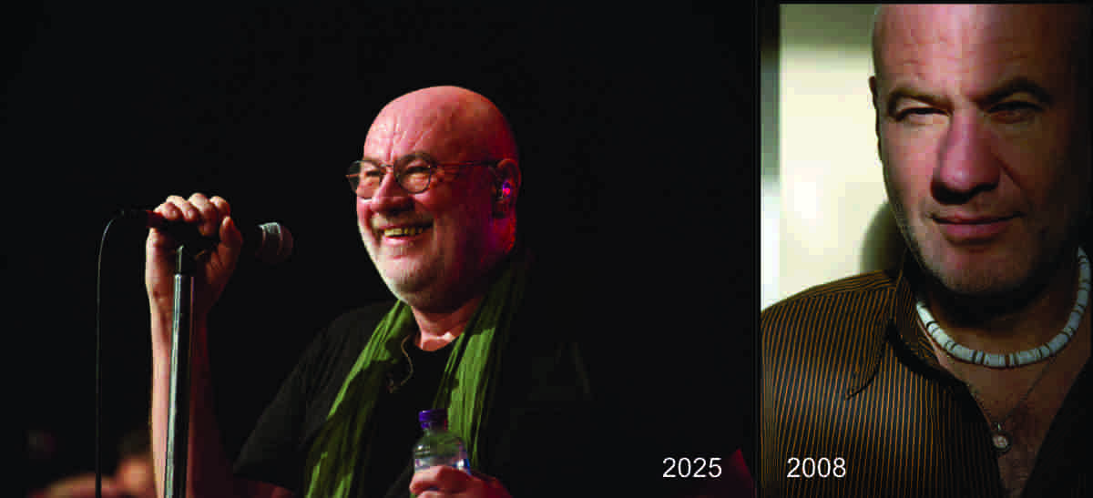 I photographed musician <a href="/FishDerekDick/">Fish</a> last night at his sold out farewell gig at Haddington Corn Exchange. The last time I photographed him was 17 years ago to the day at his house just outside Haddington.