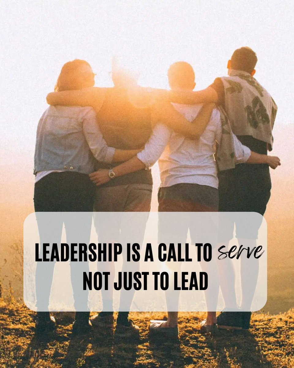 BobHarrington's tweet image. Leadership is a Call to Serve, Not Just to Lead 
Jesus, the ultimate leader, led with humility, responsibility, and deep love.

👉 Great article on how to lead with purpose: buff.ly/3Qo1i7t

 #MakingDisciples