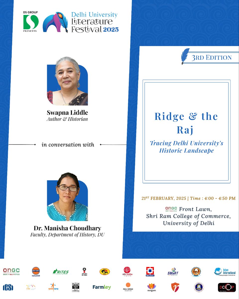 Delhi University Literature Festival tweet media