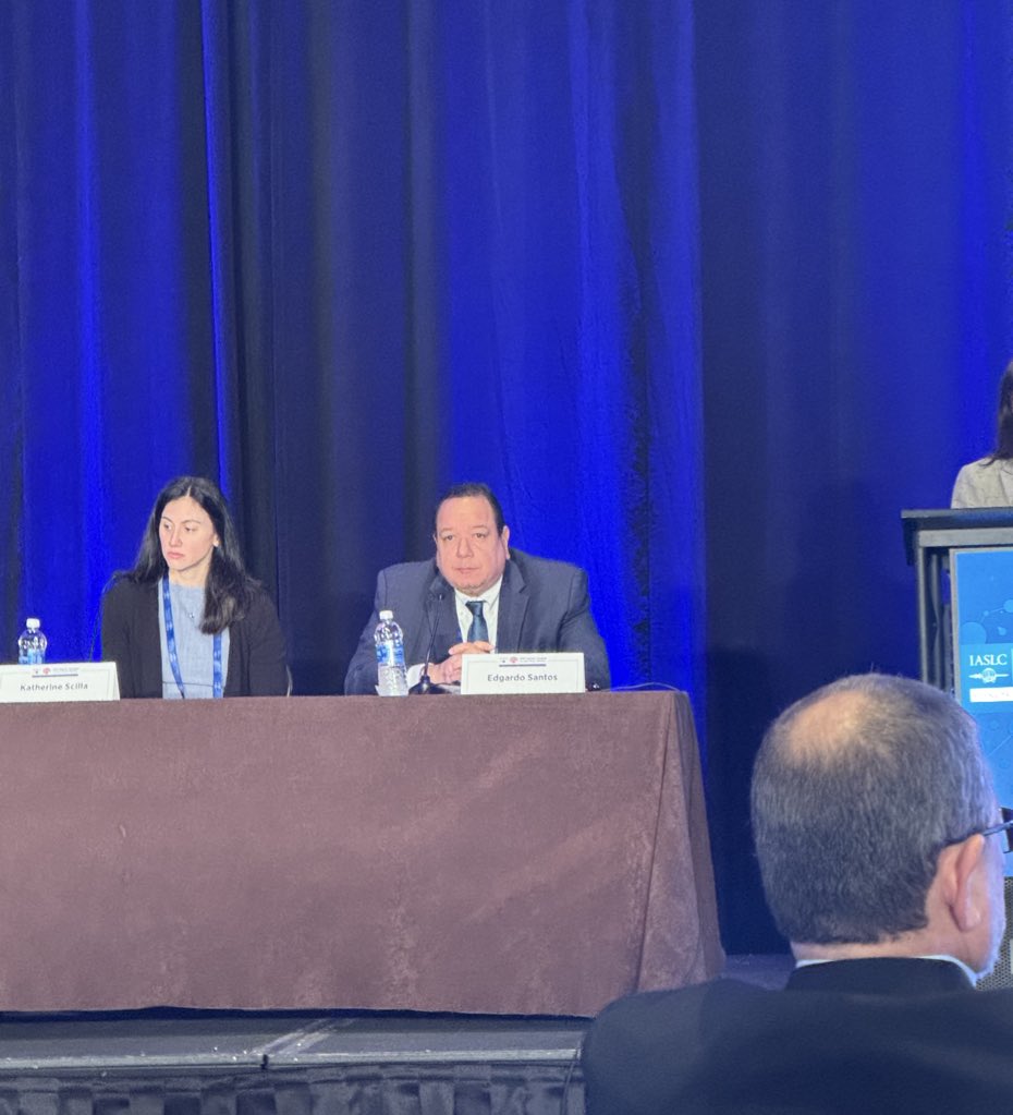 Dr. Estela Rodriguez (@latinamd) on Twitter photo #TTLC25 Great to see <a href="/edgardo_ny/">Edgardo S. Santos, M.D., FACP, FASCO</a> and <a href="/KatherineScilla/">Katie Scilla</a> <a href="/umaryland/">U Maryland</a> chairing the first Targeted Therapy session on EGFR, MET HER2/3 #lcsm <a href="/IASLC/">IASLC</a> #TTLC25 Great to see <a href="/edgardo_ny/">Edgardo S. Santos, M.D., FACP, FASCO</a> and <a href="/KatherineScilla/">Katie Scilla</a> <a href="/umaryland/">U Maryland</a> chairing the first Targeted Therapy session on EGFR, MET HER2/3 #lcsm <a href="/IASLC/">IASLC</a>