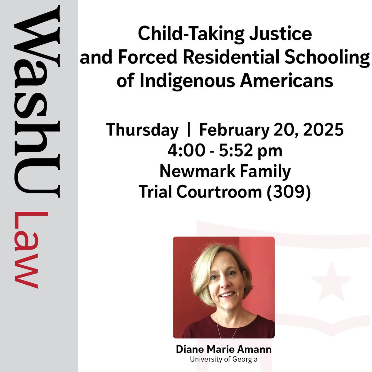 MJ Durkee (@mjdurkee) on Twitter photo Here at <a href="/WashULaw/">WashULaw</a> & <a href="/HarrisWorldLaw/">The Harris Institute</a> in St. Louis today we're taking a moment to think about restorative justice. Welcome to Diane Amann <a href="/UGASchoolofLaw/">UGA School of Law</a> for "Child-Taking Justice and Forced Residential Schooling of Indigenous Americans" in the International Law Colloquium series. Here at <a href="/WashULaw/">WashULaw</a> & <a href="/HarrisWorldLaw/">The Harris Institute</a> in St. Louis today we're taking a moment to think about restorative justice. Welcome to Diane Amann <a href="/UGASchoolofLaw/">UGA School of Law</a> for "Child-Taking Justice and Forced Residential Schooling of Indigenous Americans" in the International Law Colloquium series.
