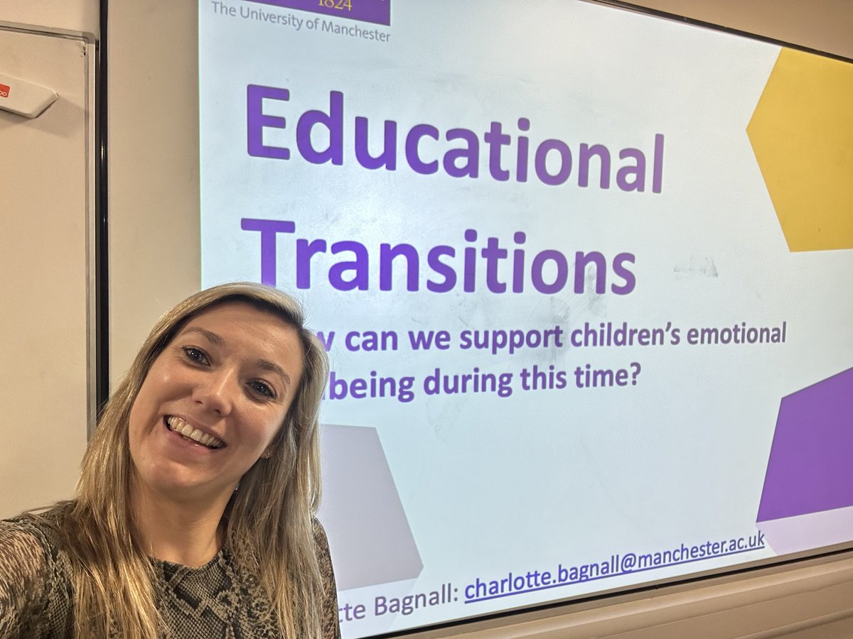 Dr Charlotte Bagnall (@_cbagnall) on Twitter photo Thoroughly enjoyed delivering a guest lecture today on Educational Transitions on the new MSc Psychological Science and Mental Health and Wellbeing in Education Programme <a href="/IOE_London/">UCL Institute of Education</a>
Students were engaged, enthusiastic and came with lots of questions! Thank you for the invite ☺️ Thoroughly enjoyed delivering a guest lecture today on Educational Transitions on the new MSc Psychological Science and Mental Health and Wellbeing in Education Programme <a href="/IOE_London/">UCL Institute of Education</a>
Students were engaged, enthusiastic and came with lots of questions! Thank you for the invite ☺️