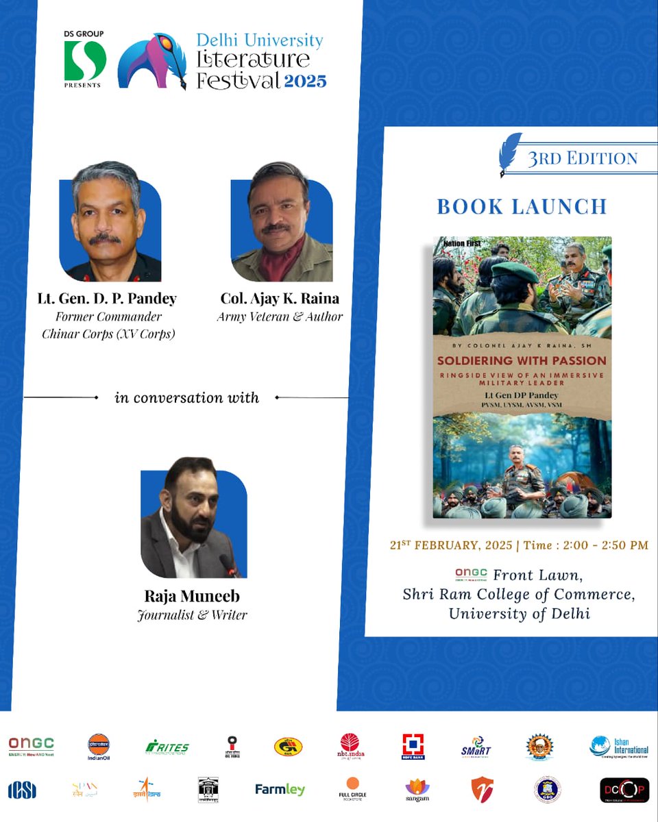 Delhi University Literature Festival tweet media