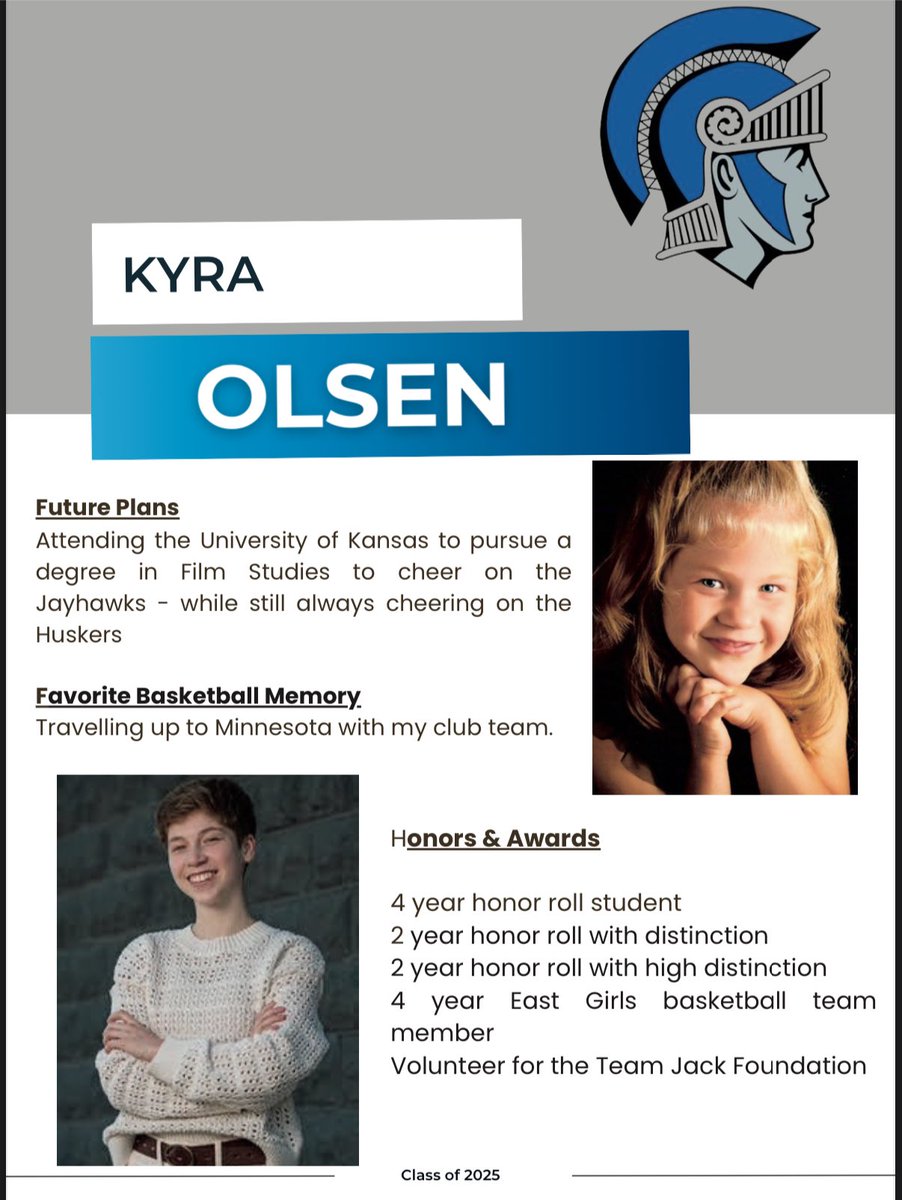 Senior Spotlight - Kyra Olsen