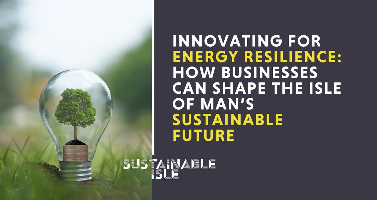 BusinessIom's tweet photo. Innovating for energy resilience: How businesses can shape the Isle of Man’s sustainable future ⚡

👋 We spoke with Graeme Hatcher, Executive Director at Manx Utilities: https://t.co/YyHwg1Pjls https://t.co/QZkKIqR26J
